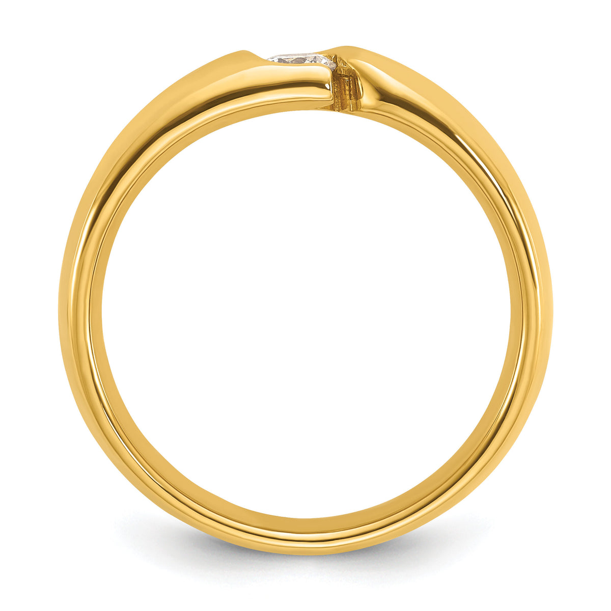 14k IBGoodman Men's Diamond Complete Ring-B62134