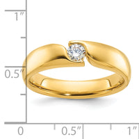 14k IBGoodman Men's Diamond Complete Ring-B62134