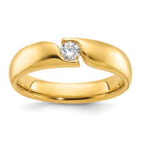 14k IBGoodman Men's Diamond Complete Ring-B62134
