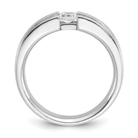 14k White Gold IBGoodman Men's Diamond Complete Ring-B63739