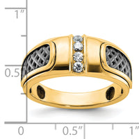 10k IBGoodman Men's Diamond Ring Mounting-B63978