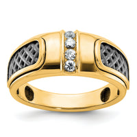 10k IBGoodman Men's Diamond Ring Mounting-B63978