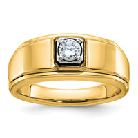 10k IBGoodman Men's Diamond Complete Ring-B64032