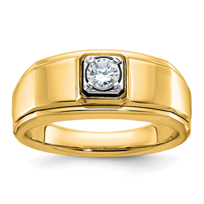 10k IBGoodman Men's Diamond Complete Ring-B64032