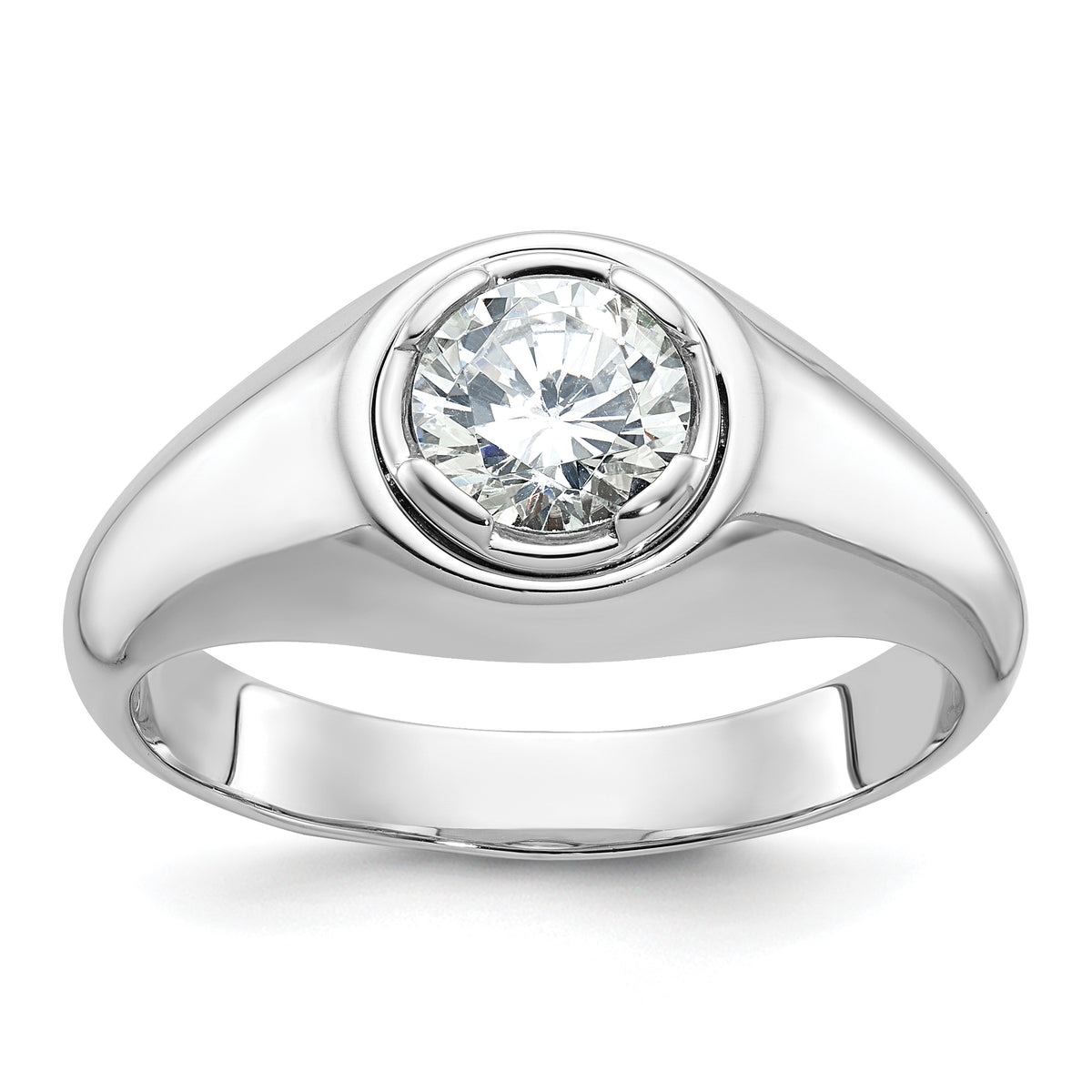 10k White Gold IBGoodman Men's Diamond Ring Mounting-B64240-0W