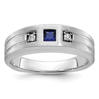 IBGoodman 14k White Gold Men's Ring Mounting-B84523