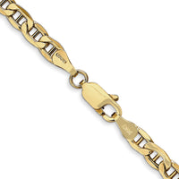 14k 4mm Semi-Solid Anchor Chain-BC100-24
