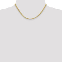 14k 4mm Semi-Solid Anchor Chain-BC100-16