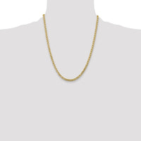 14k 4mm Semi-Solid Anchor Chain-BC100-22