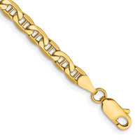 14k 4mm Semi-Solid Anchor Chain-BC100-8