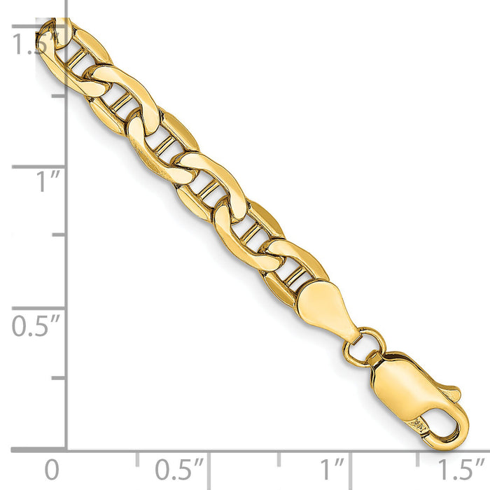 14k 4.75mm Semi-Solid Anchor Chain-BC101-7