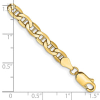 14k 4.75mm Semi-Solid Anchor Chain-BC101-8