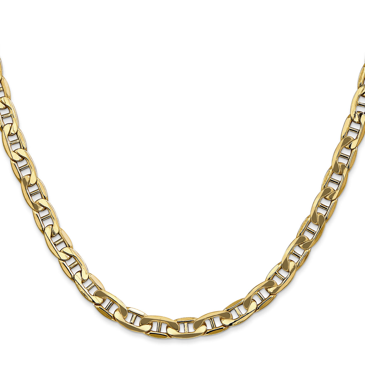 14k 5.5mm Semi-Solid Anchor Chain-BC102-20