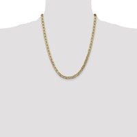 14k 5.5mm Semi-Solid Anchor Chain-BC102-22