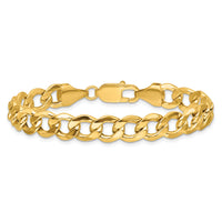14k 9mm Semi-Solid Curb Chain-BC111-7