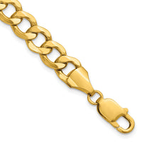 14k 9mm Semi-Solid Curb Chain-BC111-7