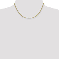 14k 2.4mm Semi-Solid Anchor Chain-BC121-16