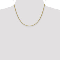14k 2.4mm Semi-Solid Anchor Chain-BC121-18