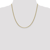 14k 2.4mm Semi-Solid Anchor Chain-BC121-20