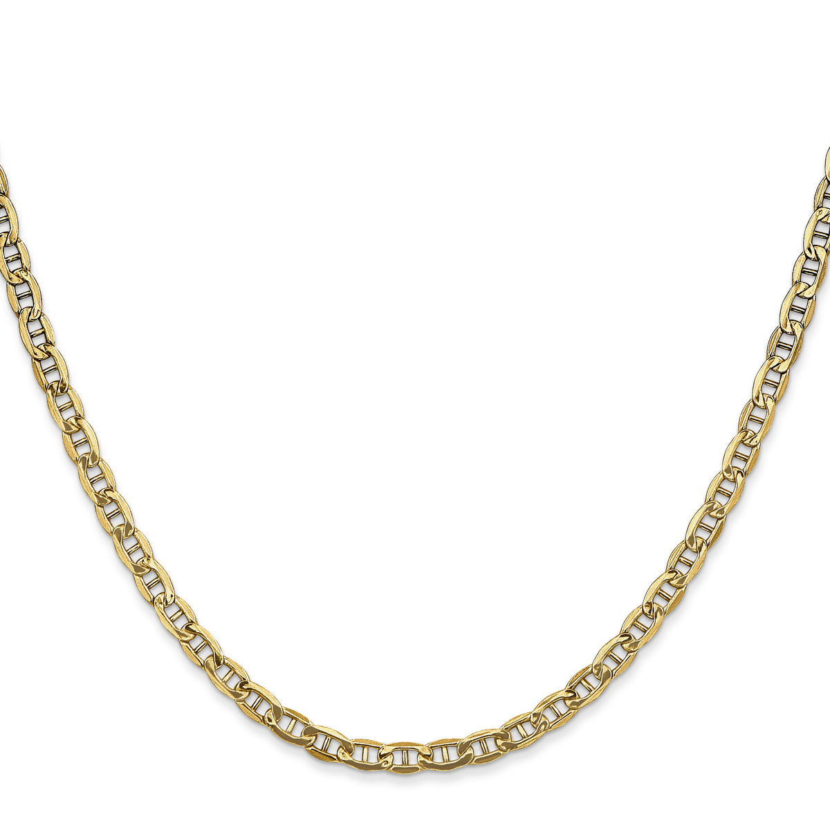 14k 3.2mm Semi-Solid Anchor Chain-BC122-20