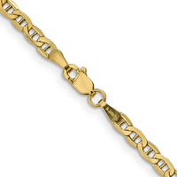 14k 3.2mm Semi-Solid Anchor Chain-BC122-18