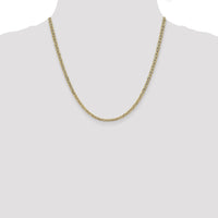 14k 3.2mm Semi-Solid Anchor Chain-BC122-20