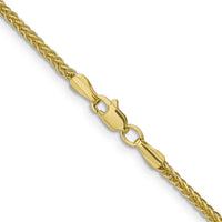 14k 2mm Semi-solid 3-Wire Wheat Chain-BC127-22