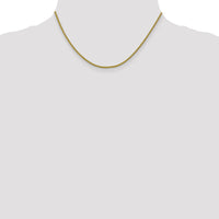 14k 2mm Semi-solid 3-Wire Wheat Chain-BC127-16