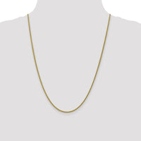 14k 2mm Semi-solid 3-Wire Wheat Chain-BC127-24