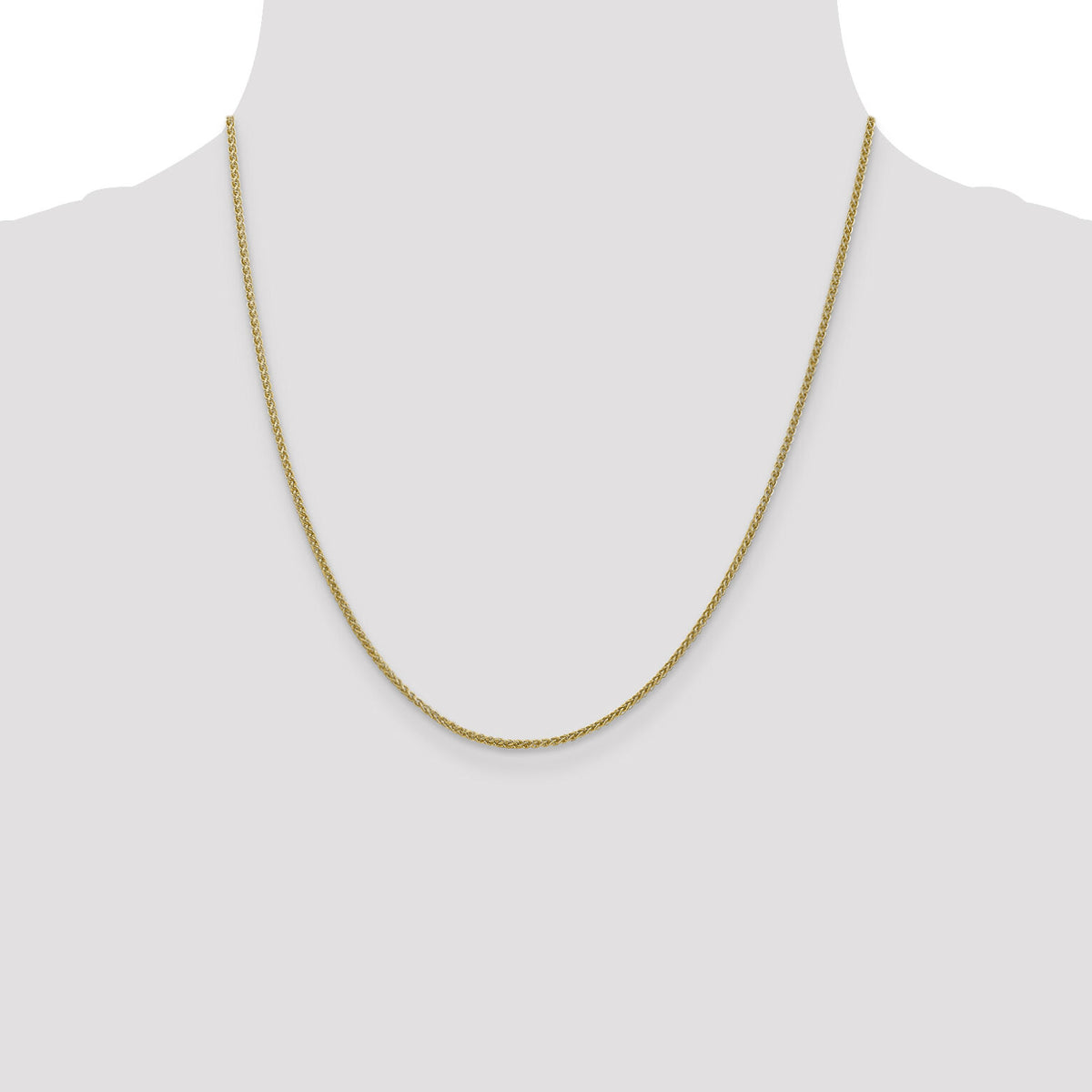 14k 1.55mm Semi-Solid Wheat Chain-BC128-20