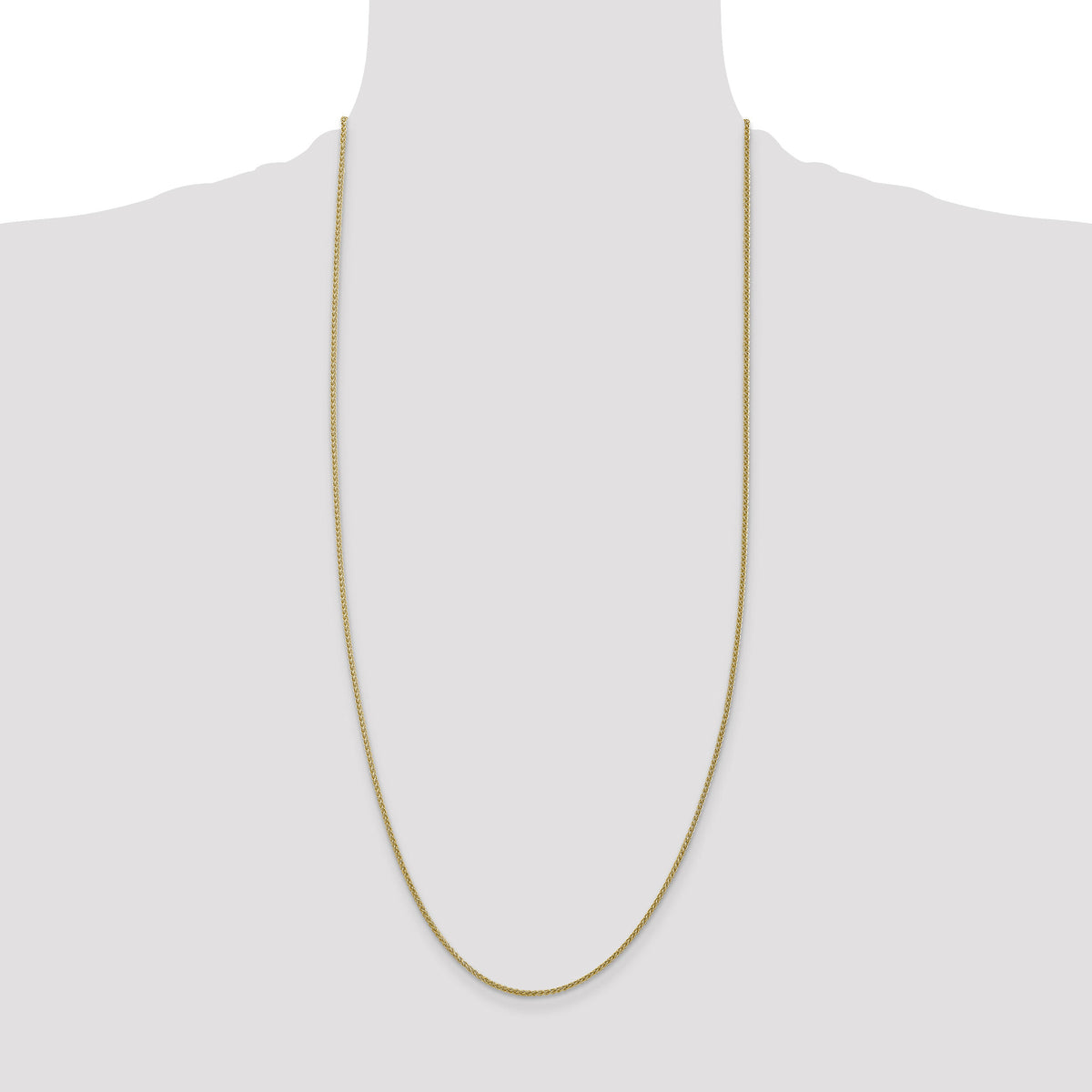 14k 1.55mm Semi-Solid Wheat Chain-BC128-30
