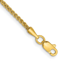 14k 1.55mm Semi-Solid Wheat Chain Anklet-BC128-10