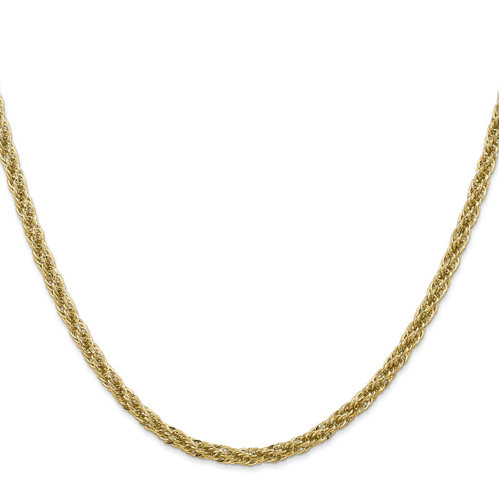 14k 3.3mm D/C Semi-Solid Chain-BC132-18