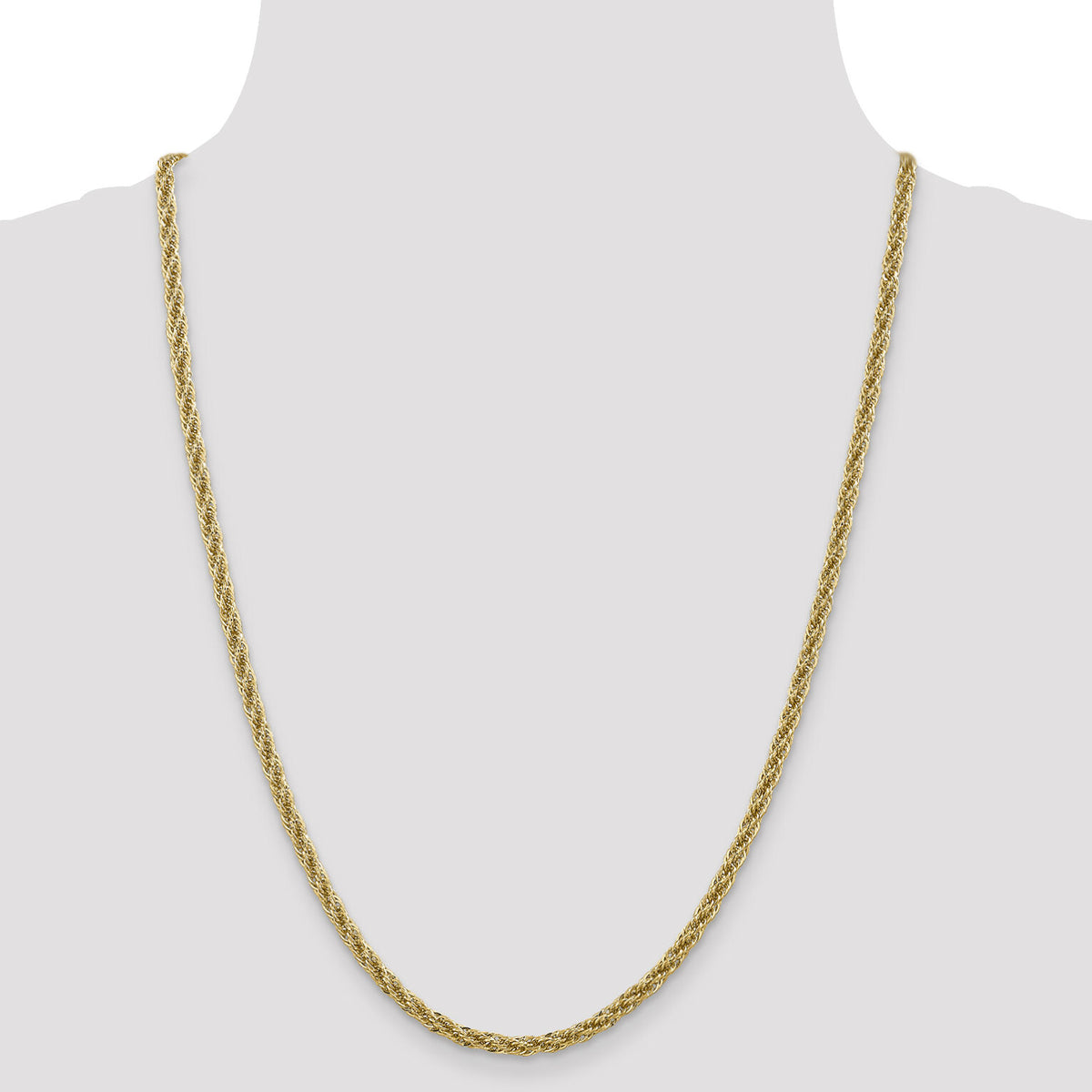 14k 3.3mm D/C Semi-Solid Chain-BC132-24