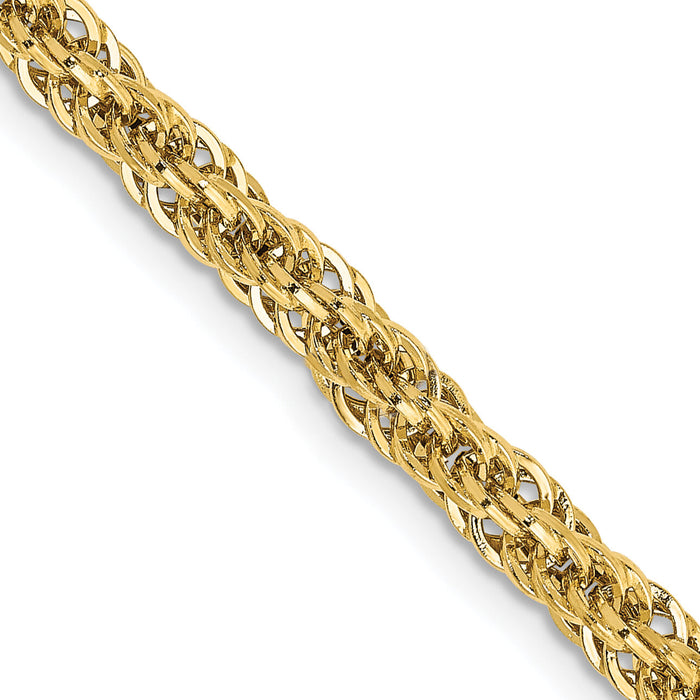 14k 3.3mm D/C Semi-Solid Chain-BC132-20