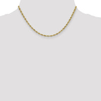 14ky 3.0mm Semi-Solid Rope Chain-BC133-16