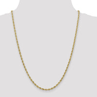 14ky 3.0mm Semi-Solid Rope Chain-BC133-24