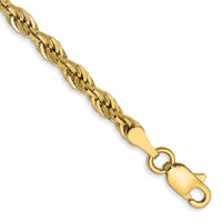 14ky 3.0mm Semi-Solid Rope Chain-BC133-7