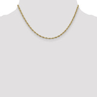14ky 2.8mm Semi-Solid Rope Chain-BC134-16