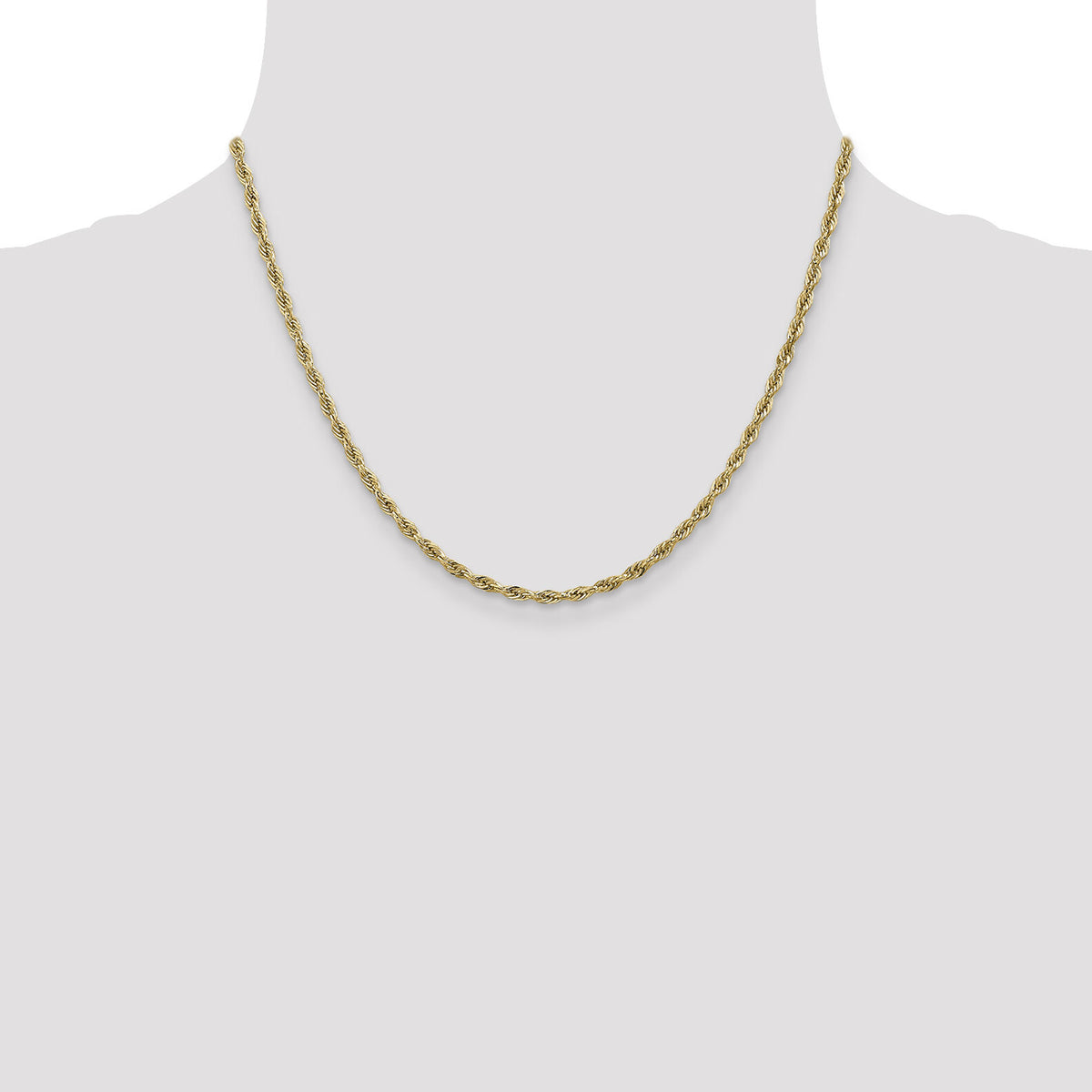 14ky 2.8mm Semi-Solid Rope Chain-BC134-18