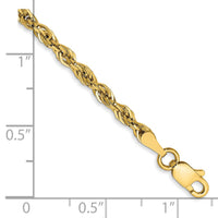 14ky 2.8mm Semi-Solid Rope Chain-BC134-8