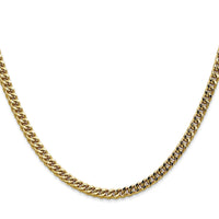 14k 3.7mm Semi-Solid Franco Chain-BC136-26