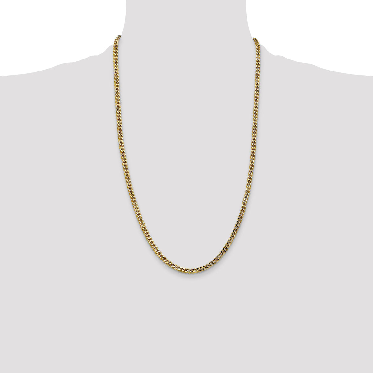 14k 3.7mm Semi-Solid Franco Chain-BC136-26