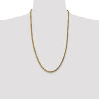 14k 3.7mm Semi-Solid Franco Chain-BC136-26