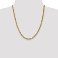14k 4.5mm Semi-Solid Franco Chain-BC137-22