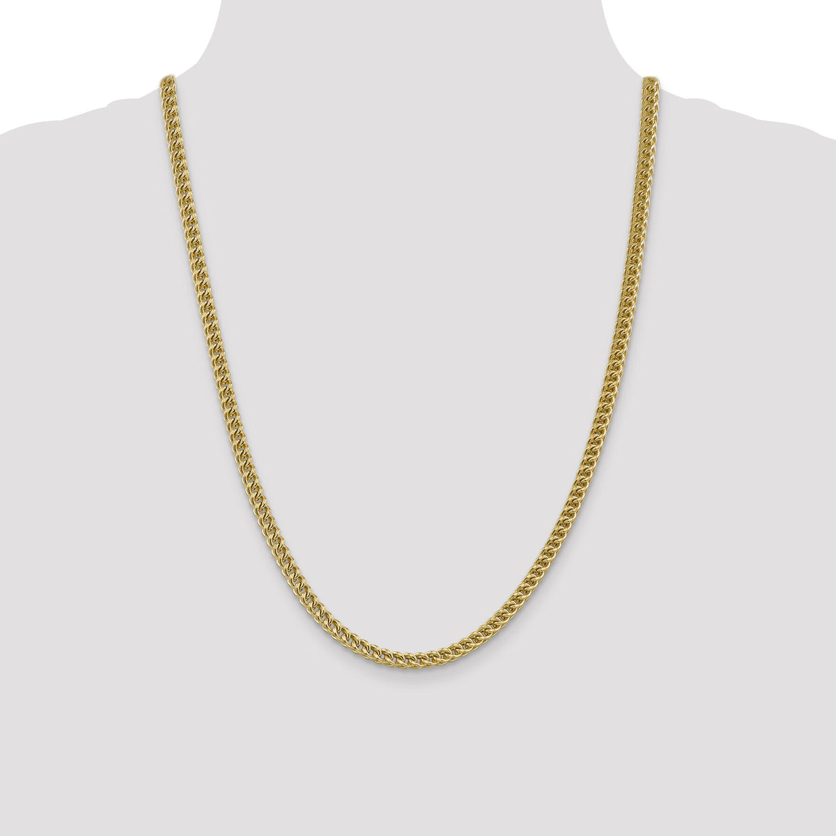 14k 4.5mm Semi-Solid Franco Chain-BC137-24