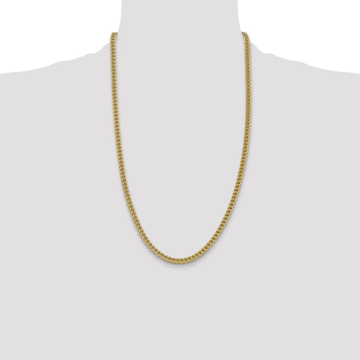 14k 4.5mm Semi-Solid Franco Chain-BC137-26