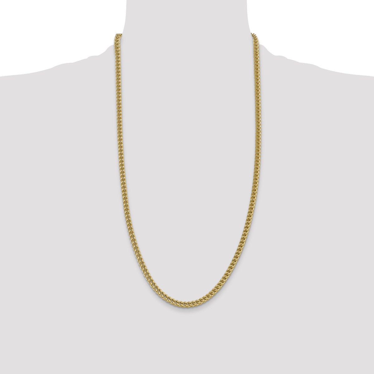 14k 4.5mm Semi-Solid Franco Chain-BC137-28