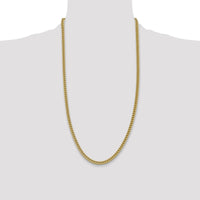 14k 4.5mm Semi-Solid Franco Chain-BC137-28
