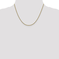 14k 1.5mm Semi-Solid Round Box Chain-BC140-18